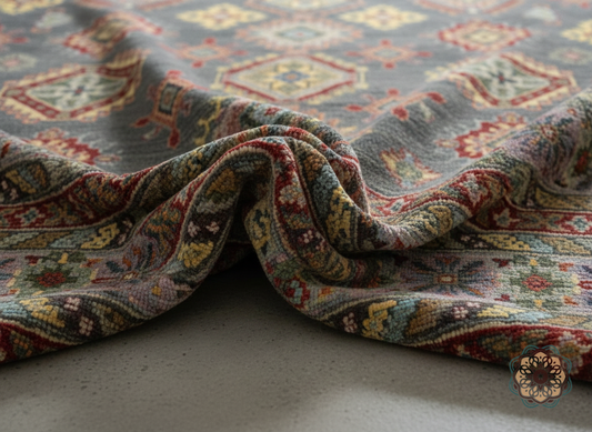 The Modern Nomad - Hand-Knotted Afghan Ziegler / Arijana Carpet (C058)