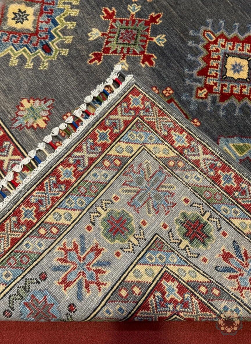 The Modern Nomad - Hand-Knotted Afghan Ziegler / Arijana Carpet (C058)