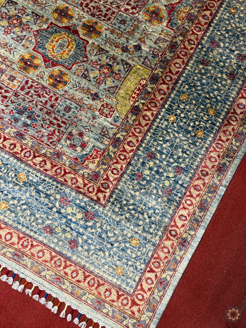 Exquisite Afghan Chobi Gabbeh Area Rug - Hand-Knotted Wool Perfection