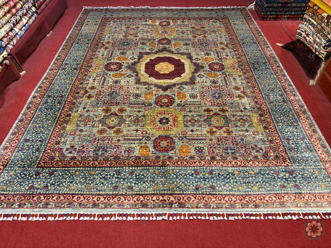 Exquisite Afghan Chobi Gabbeh Area Rug - Hand-Knotted Wool Perfection