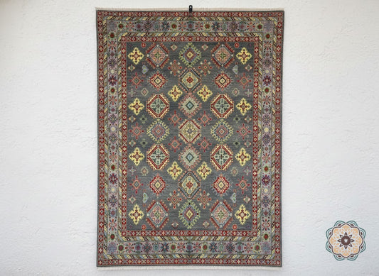 The Modern Nomad - Hand-Knotted Afghan Ziegler / Arijana Carpet (C058)